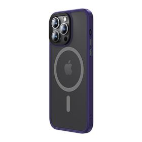 Benks Apple iPhone 14 Pro Max Magsafe Şarj Özellikli Mist Hybrid Kapak Siyah Kılıf