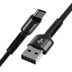 Benks D38 Type-C 2A USB 120 cm Halat Tasarım Data Hızlı Şarj Kablosu