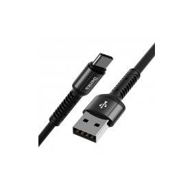 Benks D38 Type-C 2A USB 120 cm Halat Tasarım Data Hızlı Şarj Kablosu