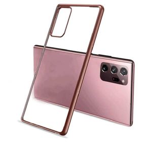 Benks Galaxy Note 20 Ultra Köşeleri Parlak Renkli Magic Glitz Transparent Kapak Kılıf