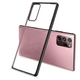 Benks Galaxy Note 20 Ultra Köşeleri Parlak Renkli Magic Glitz Transparent Kapak Kılıf