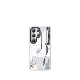 Benks Galaxy S25 Ultra Magsafe Dynamic Mecha Serisi Beyaz Uyumlu Telefon Kılıfı