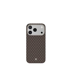 Benks İphone 17 Pro Max Kevlar Armorgrid Armorair Magsafe Uyumlu Kahverengi Telefon Kılıfı