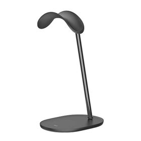 Benks L40 Siyah Pro 2 in 1 Kulaklık Standı - Kablosuz Şarj Standı