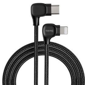 Benks M15 MFI Dual Right-Angle Fast Charging Cable