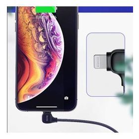 Benks M15 MFI Dual Right-Angle Fast Charging Cable