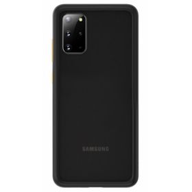 Benks Samsung Galaxy S20 Plus Arkası Mat Magic Smooth Drop Resistance Kapak Siyah Kılıf