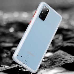 Benks Samsung Galaxy S20 Plus Arkası Mat Magic Smooth Drop Resistance Kapak Siyah Kılıf