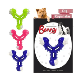 Benny Diş Kaşıma Çatal Köpek Oyuncağı