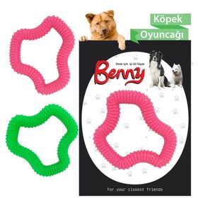 Benny Kırmızı 11x10 cm Sert Köpek Oyuncağı