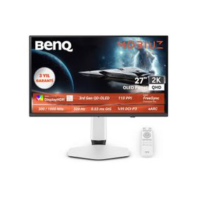 BenQ Mobiuz EX271QZ 27 inç 500Hz 0.03ms 2K OLED Oyuncu Monitörü