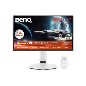 BenQ Mobiuz EX271QZ 27 inç 500Hz 0.03ms 2K OLED Oyuncu Monitörü
