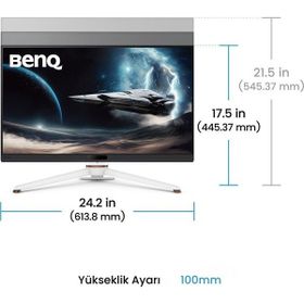 BenQ Mobiuz EX271U 27 inç 165Hz 1ms 4K IPS Pivot Oyuncu Monitörü