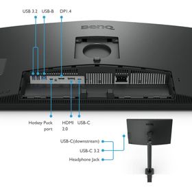 BenQ PD2706UA 4K UHD P3 DisplayHDR 400 USB-Type-C 27 inç Monitör