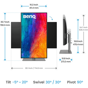 BenQ PD3225U 32 inç 60Hz 5ms Monitör