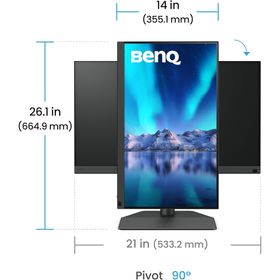 BenQ SW242Q 24.1 inç 2K IPS Fotoğrafçı Monitörü