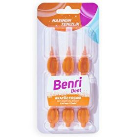 Benri 0,45 mm 6 Adet Dent Arayüz Fırçası