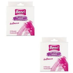 Benri 10'lu Asetonsuz Oje Çıkarıcı Mendil