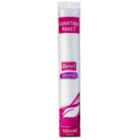 Benri 140 Adet Disk Pamuk