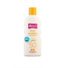 Benri 150 ml 50SPF Hassas Koruma Güneş Sütü