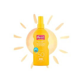 Benri 150 ml 50SPF Nem Koruma Güneş Spreyi