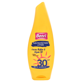 Benri 150 ml Spf30+ Açık Ten Rengine Sahip Ve Güneş Işınlarına Karşı Hassas Güneş Koruyucu Losyon