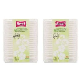 Benri 200 Adet Organik Kulak Temizleme Çubuğu