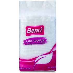 Benri 35 Adet Kare Disk Pamuk