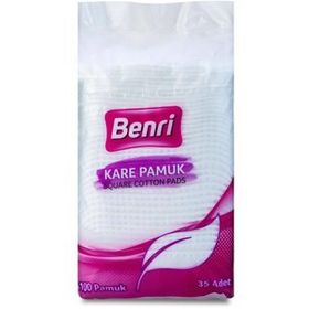 Benri 35 Adet Kare Disk Pamuk