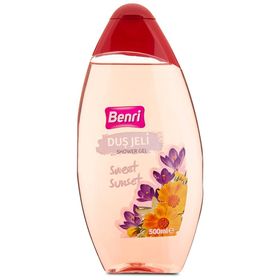 Benri 500 ml Sweet Sunset Duş Jeli