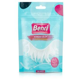 Benri 50'li Kürdanlı Diş İpi