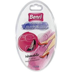 Benri 6 Adet Koruyucu Jel Ayak Pedi