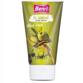 Benri 75 ml Zeytinyağlı El Kremi
