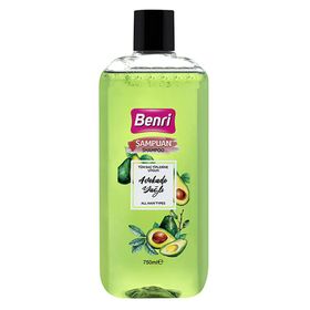 Benri 750 ml Avokado Yağlı Şampuan