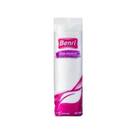 Benri 80 Adet Disk Makyaj Temizleme Pamuğu