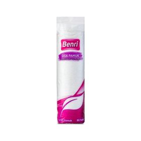 Benri 80 Adet Organik Makyaj Temizleme Pamuğu
