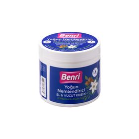 Benri Argan Yağlı Yoğun 500 ml Nemlendirici El Vücut Kremi