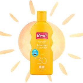 Benri Bronzluk Koruma 30SPF 150 ml Güneş Sütü