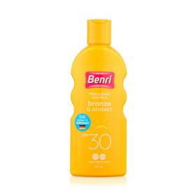 Benri Bronzluk Koruma 30SPF 150 ml Güneş Sütü