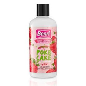 Benri Çilek Poke Cake 500 ml Vücut Losyonu