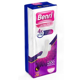Benri Gece 18'li Hijyenik Ped
