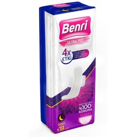 Benri Gece 18'li Hijyenik Ped
