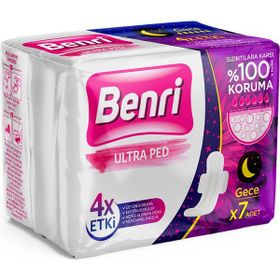Benri Gece 7'li Hijyenik Ped