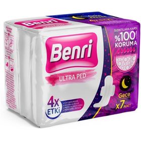 Benri Gece 7'li Hijyenik Ped