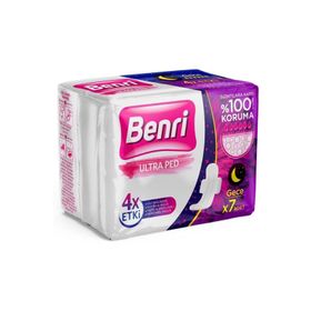 Benri Gece 7'li Hijyenik Ped