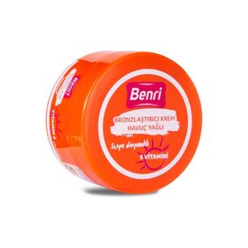 Benri Havuç Yağlı 100 ml Bronzlaştırıcı Krem