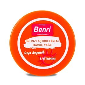 Benri Havuç Yağlı 100 ml Bronzlaştırıcı Krem