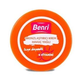 Benri Havuç Yağlı 100 ml Bronzlaştırıcı Krem