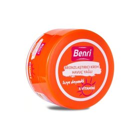 Benri Havuç Yağlı 100 ml Bronzlaştırıcı Krem