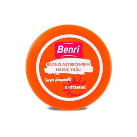 Benri Havuç Yağlı 100 ml Bronzlaştırıcı Krem
